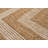 Koston Brown Striped Jute Area Rug-3391331