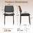 4 - Person Round Dining Table Set With Hidden Storage & 4 Upholstered Chairs-1973292309-1973292298