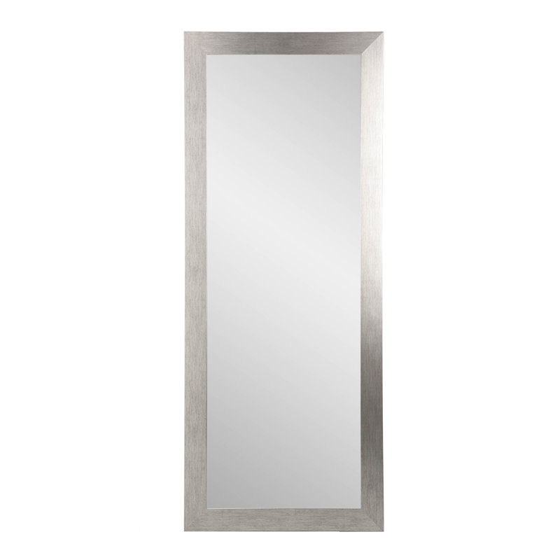 Frawley Modern & Comtemporary Full Length Mirror, Silver Grain