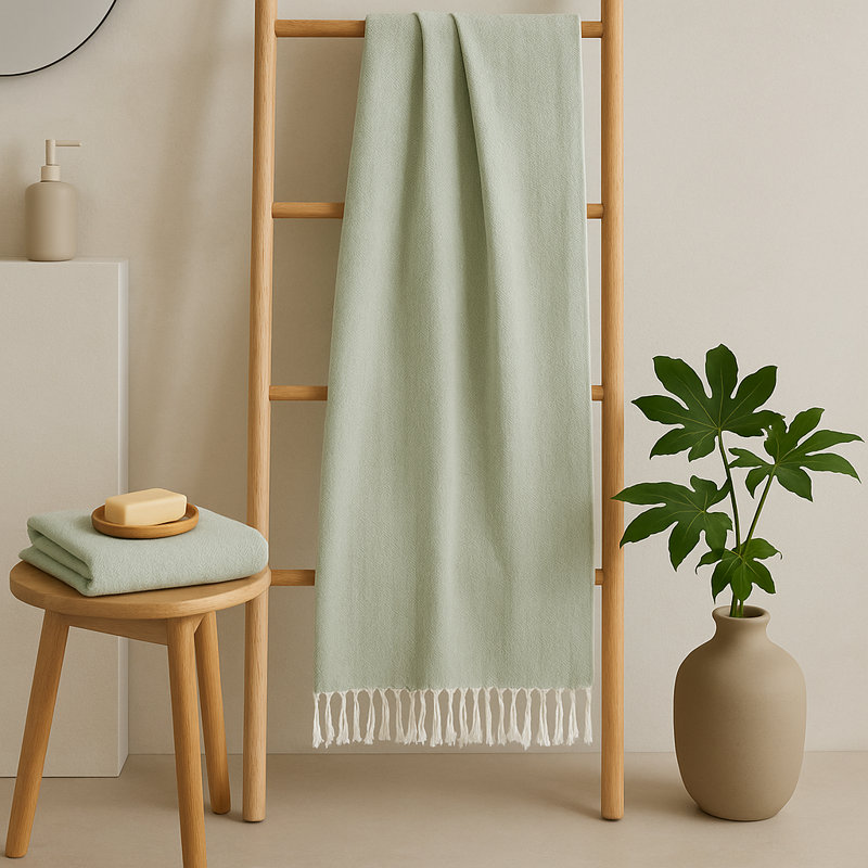 Addien Beach Towel, Sage
