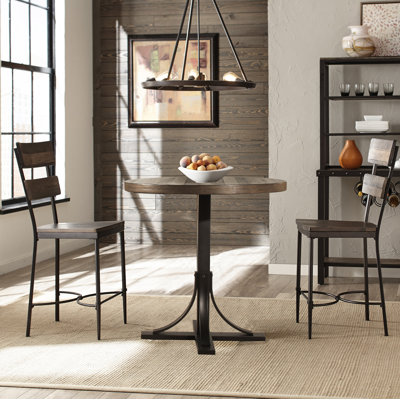 Huley 2 - Person Pedestal Dining Set