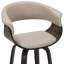 Tabouret de comptoir de 26 po Mid-Century-1279982689