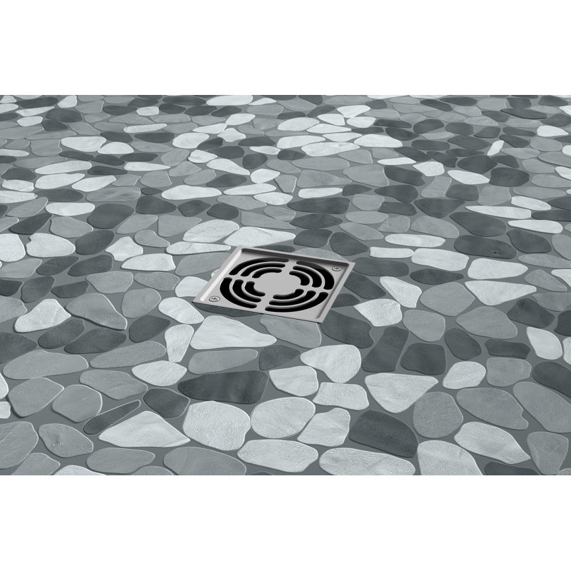 Cultura Beige 12 in. x 12 in. Honed Pebbles Floor and Wall Tile (10.0 sq. ft./Case), Spring