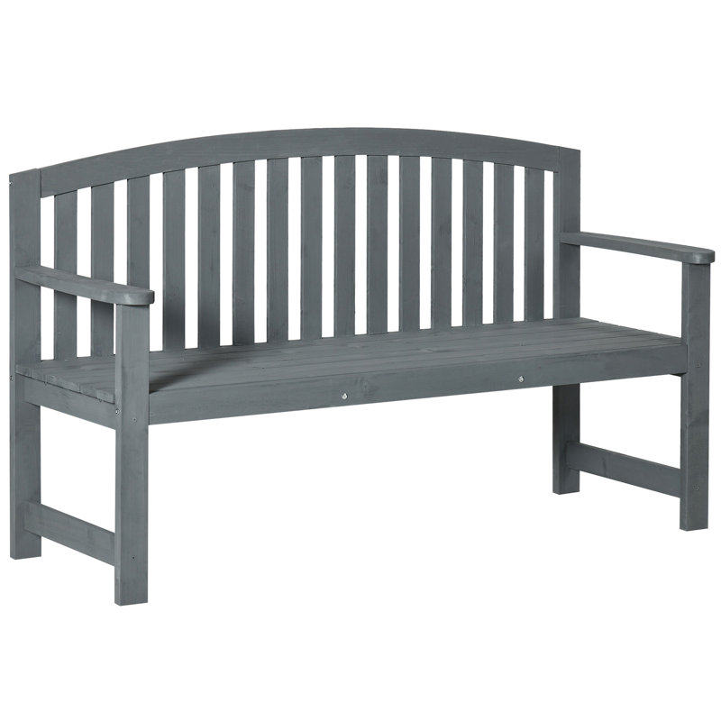 Banc en bois pour l'extérieur Outsunny