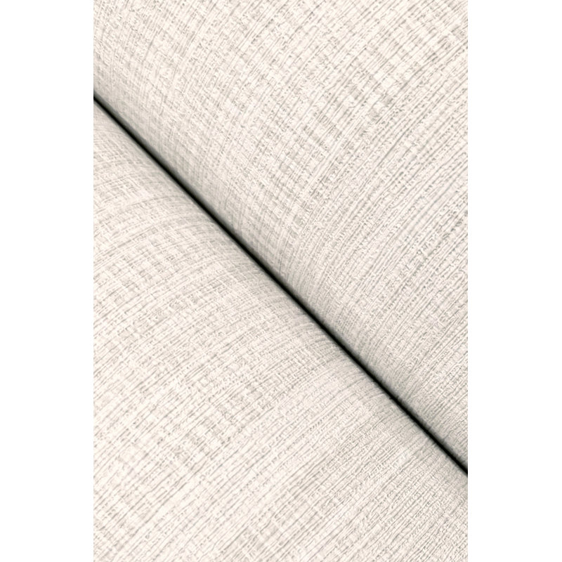 Striped Vinyl Wallpaper Roll, Natural