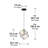 Tongai 1 - Light Square/Rectangle Pendant-938775900