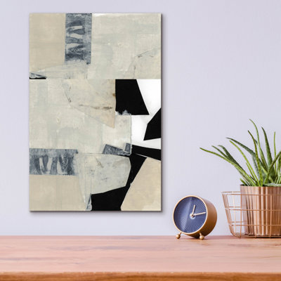  'Monochrome Falls 5' by Cartissi Acrylic Glass Wall Art, 12" x 16"