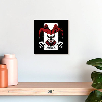 Hitzel Creepy Joker Card