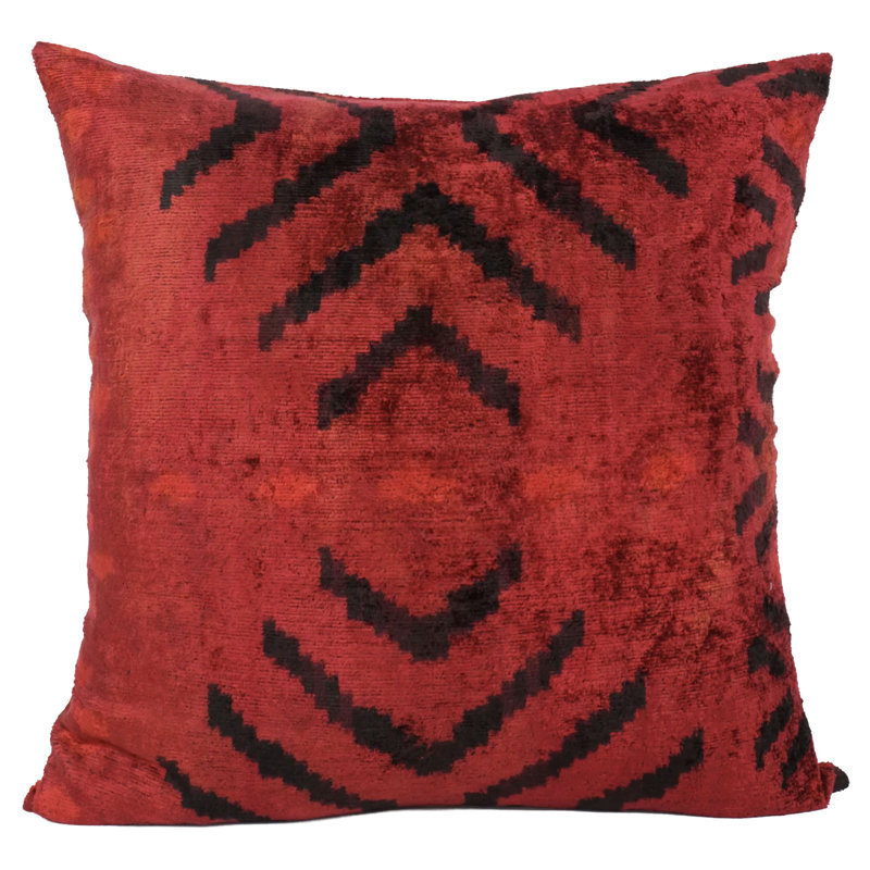 Chintamani Velvet Square Pillow Cover & Insert