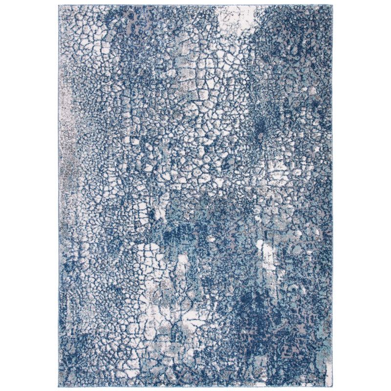 Mauzy Performance Abstract Rug, Rectangle 9' x 12'