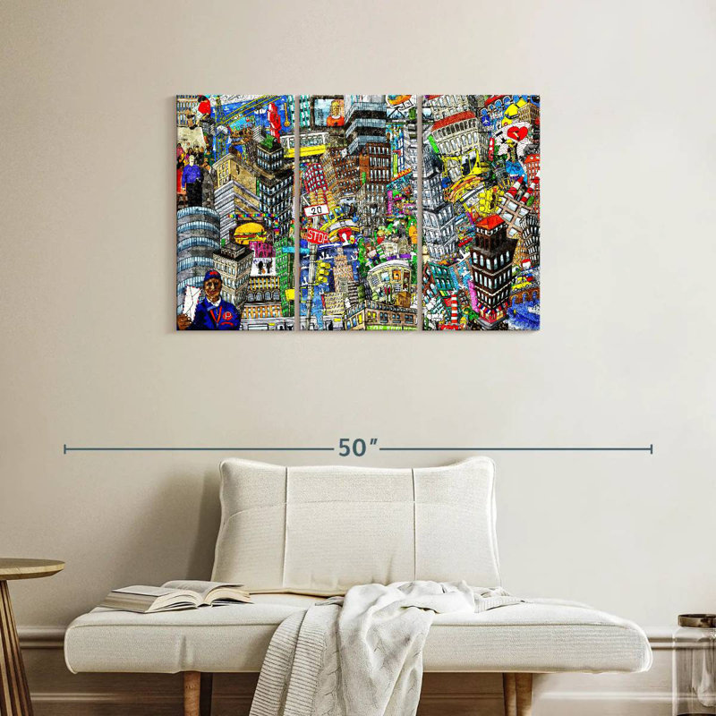 Sireci Graffiti, 24" H x 38" W