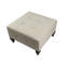 Repose-pieds de cocktail touffeté Hobson-21843419