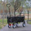 Chariot de plage pliant Wagon Garden (noir)-117353901-117353903