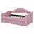 Tufted Upholstered Daybed With Trundle, With USB&Type-C Charging Ports-1034539936