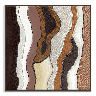 Nyarnakawum 2 - Rivers by Kamilya Lowana White - Print