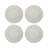 Raffia Amagansett White Tabletop Set