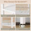 154cm H x 30cm W Metal Bookcase-1637316338