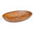 VidaXL Brown Solid Wood Oval Bathroom Sink