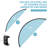 72'' Curved Fixed Shower Curtain Rod-65943009