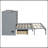 Murphy Bed With Large Drawers-839097527-839097526