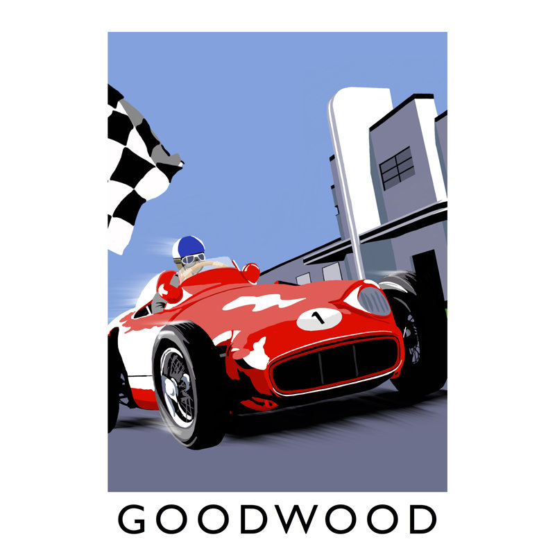 Goodwood 2 by Richard O'Neil - Print, No Frame, 50 cm H x 40 cm W x 1 cm D