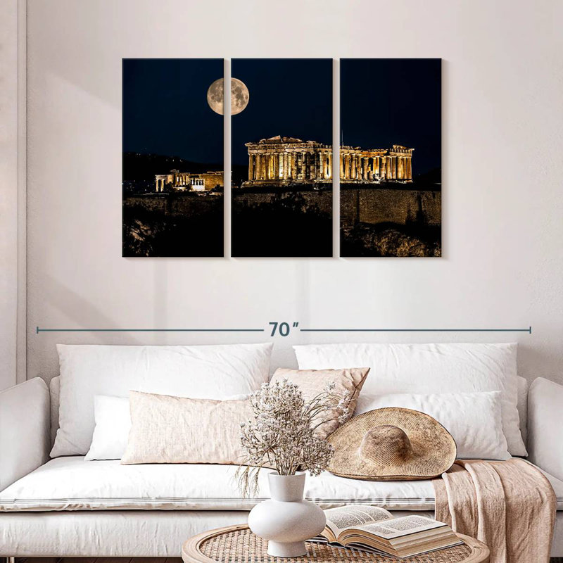 Senne Parthenon, 28" H x 45" W