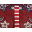 Tapis rouge en laine 3 pi x 4 pi 9 po Unia One-of-a-Kind Unia
