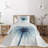 Flower Farmhouse / Country Polyester Coverlet-1604853209
