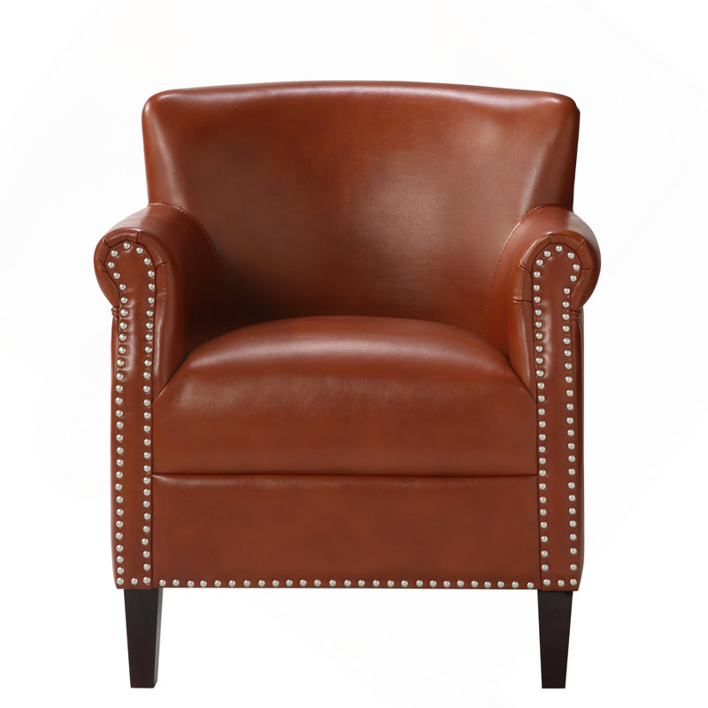 Fauteuil club Hadley, Caramel