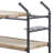 Versatile And Stylish 2-Shelf Oak Serving Cart For Various Occasions