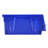 Plastic Storage Bin, (11-Inch X 5-Inch X 5-Inch), Hanging Stackable Storage Organizer Bin, Blue/Red, 12-Pack, Heavy Duty Stacking Containers For Closet, Kitchen, Office, Or Pantry Organization