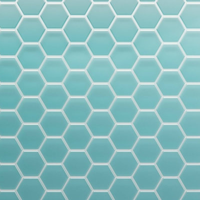 3" Beehive 10.25in.x11.75in. Glass Mosaic Tile