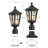 Aluminum Pier Mount Light With Dusk To Dawn-1135339269