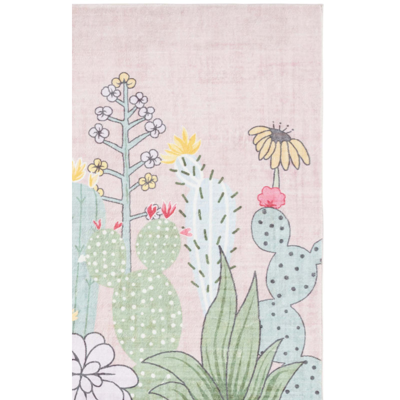 Camm Polyester Water Resistant Non-Skid Kitchen Mat, Rectangle 1'8" x 2'6"