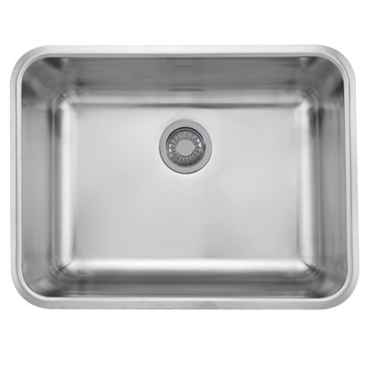 24.75" L x 18.75" W Undermount Kitchen Sink