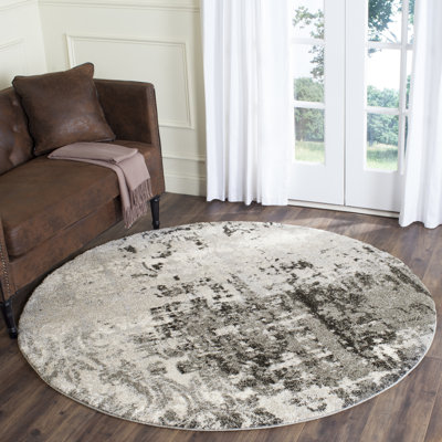 Arlinda Retro Performance Abstract Rug