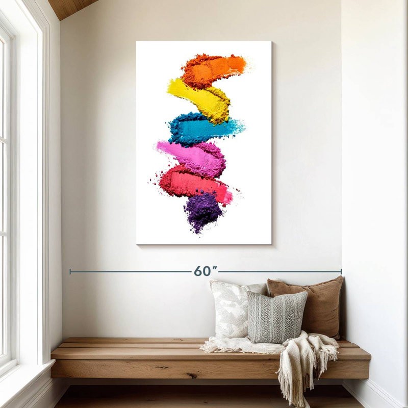 Maquillage pour les yeux multicolore Shuttleworth, H 45 po x l 30 po