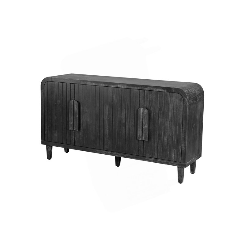 Buffet 59 po 59 po Farmhouse, Noir antique