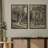 Forest Trees Landscape Framed On Canvas 2 Pieces Print-91069214-91069212