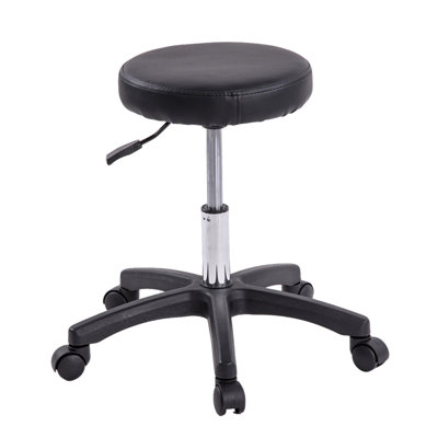 Height Adjustable Rolling Stool