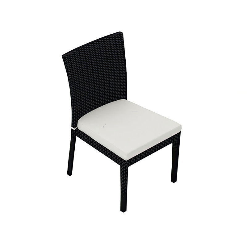 Urbana Outdoor Dining Side Chair, Canvas Natural Sunbrella® Canvas