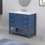 Ensemble de meuble-lavabo 36 po avec lavabo, une armoire et trois tiroirs