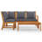 4 Piece Lounge Chair with Cushions-2054465671-2054465669