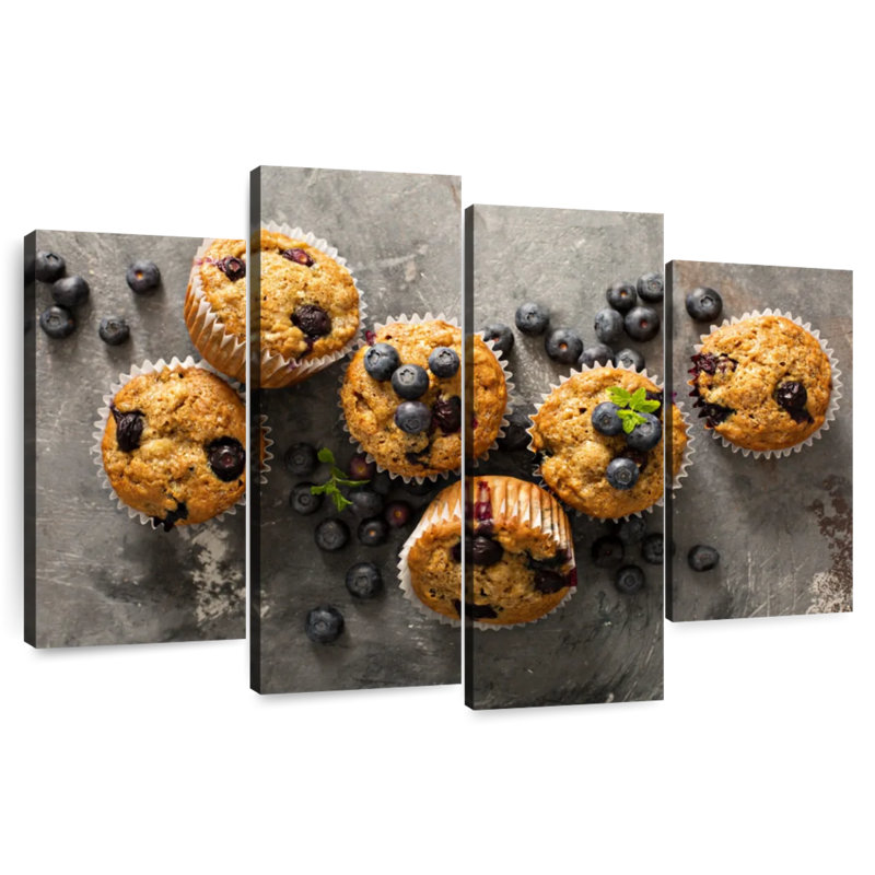 Yarlin Baked Blueberry Dessert, 54'' H x 84'' W