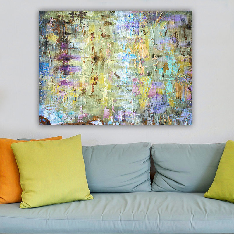 Peinture sur toile tendue
