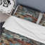 Urban Rustic Brick Reson - Ensemble de housse de couette en brique - Microfibre de polyester-329227764