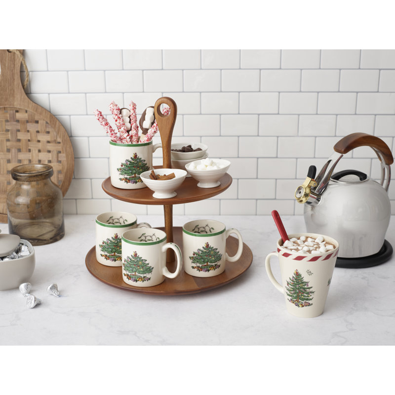 Spode Christmas Tree Mug 9 Oz