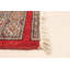 Tapis rouge foncé Maleaha Peshawar Bokhara 2 pi 8 po x 3 pi 10 po