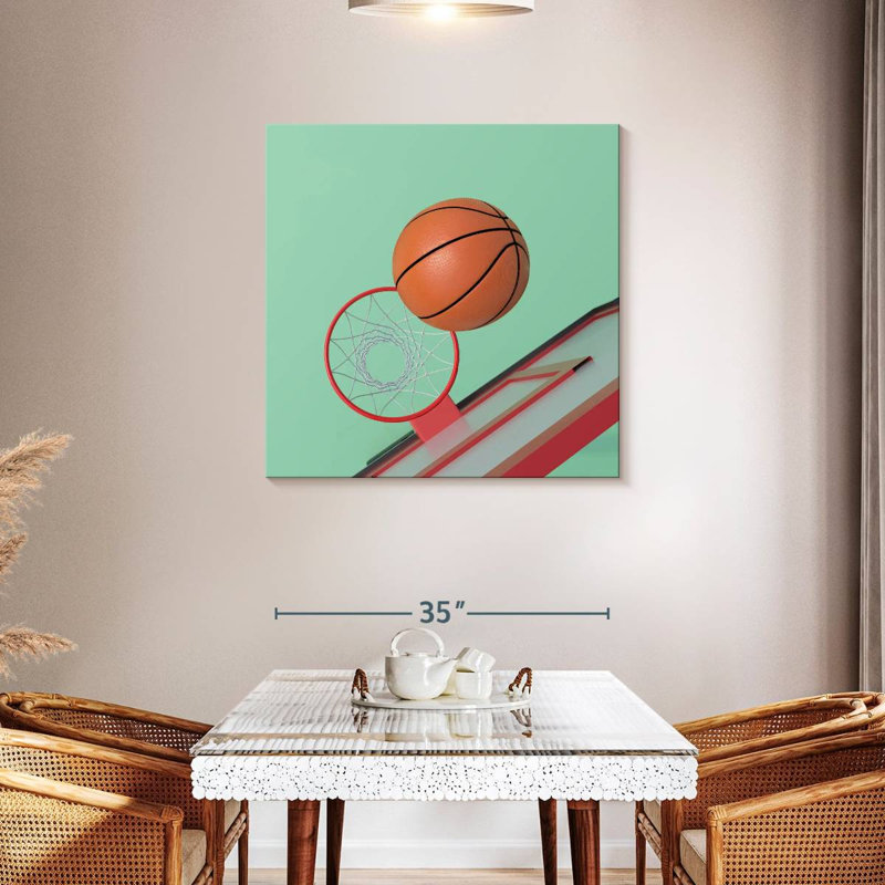 Sirci dans le panier de basketball, H 36 po x l 36 po