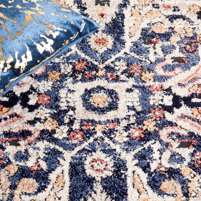 Luna Performance Oriental Rug, Rectangle 5'3" x 7'6"